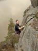 Velikonoční lezení v oblasti Velká u Kamýku - fotografie se po kliknutí zvětší.