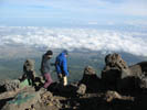 Mt. Meru = vrchol - fotografie se po kliknutí zvětší.