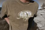 Na vršku El Capitan v tričku s logem expedice - fotografie se po kliknutí zvětší.